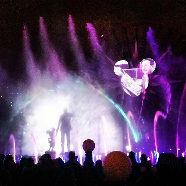 Just one of my favorite mages from the new World of Color Celebrate! @disneyland California Adventure